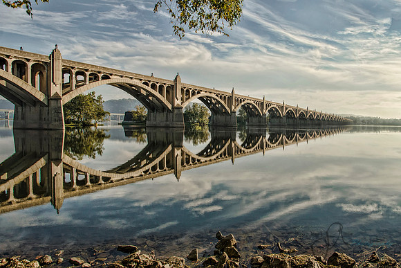Wrightsville Bridge Reflection